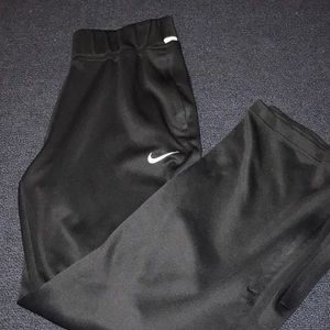 Wide leg sweat pants